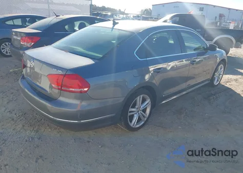 2013 Volkswagen Passat 2.0L Tdi Sel Premium из США, поврежденный, VIN 1VWCN7A32DC088969